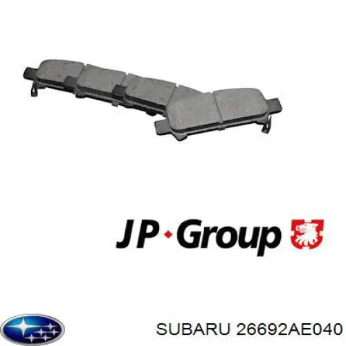 Супорт гальмівний задній правий Subaru 26692AE040 ціна, від 245.39 USD