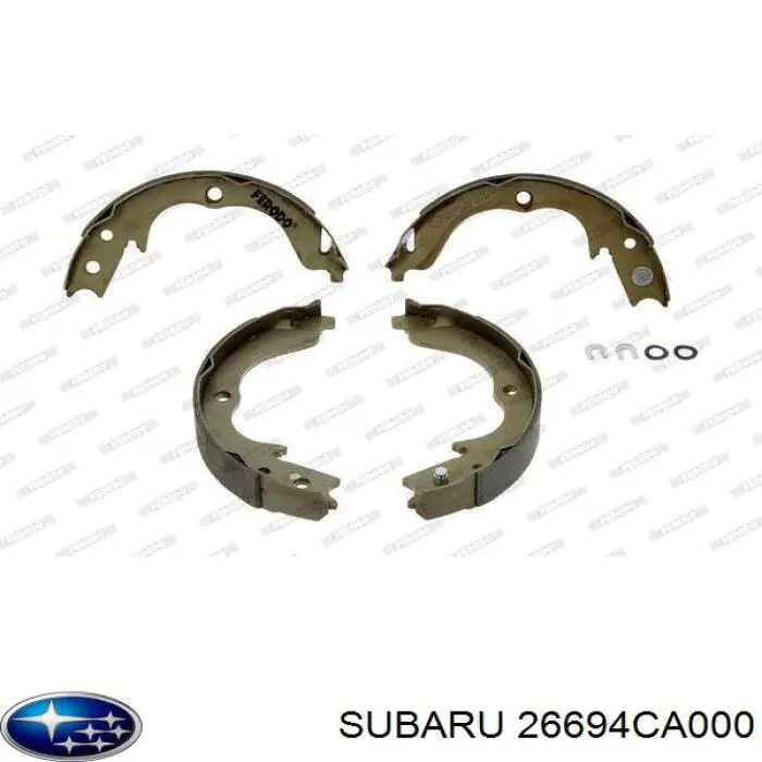 Купити 26694CA000 Subaru Гальмівні колодки гальма стоянки