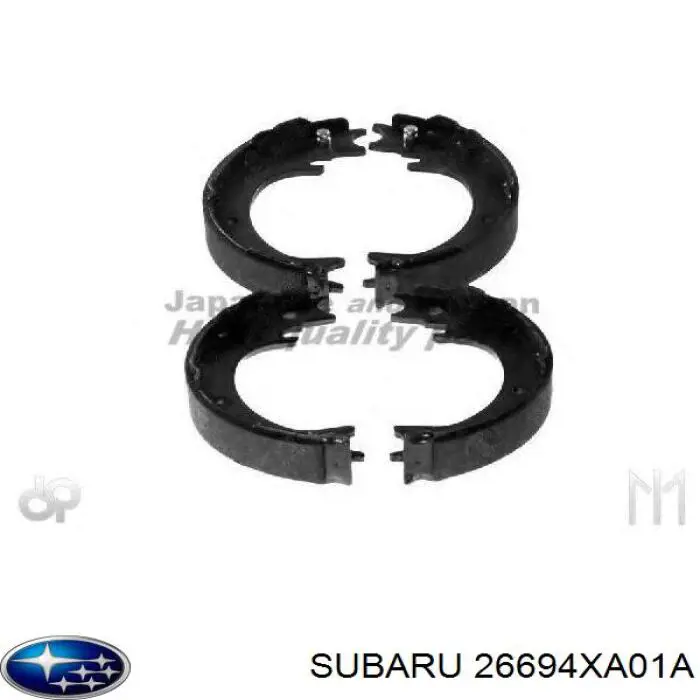 Купити 26694XA01A Subaru Гальмівні колодки гальма стоянки