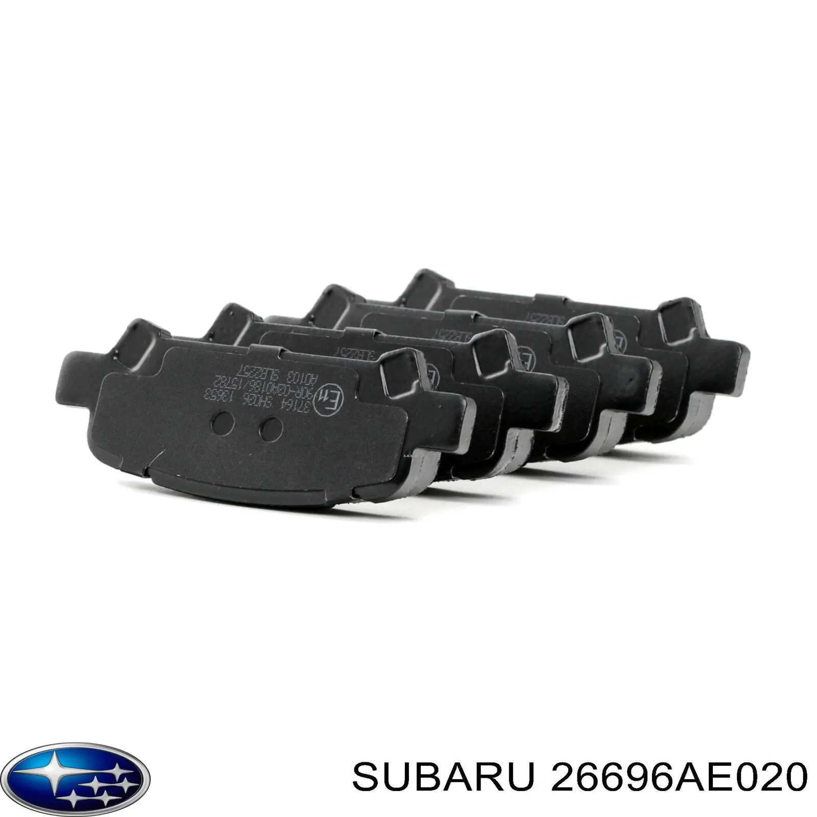 Купити 26696AE020 Subaru Задні колодки