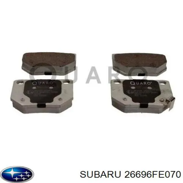 Купити 26696FE070 Subaru Задні колодки