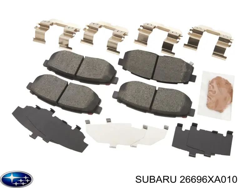Задні гальмівні колодки 26696XA010 Subaru