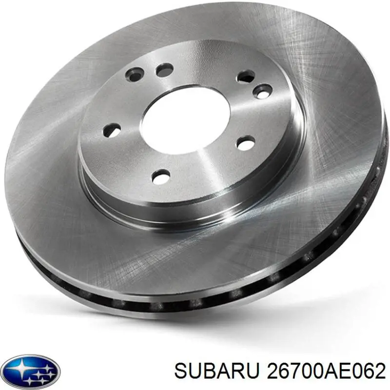 Купити 26700AE062 Subaru Диск заднього гальма