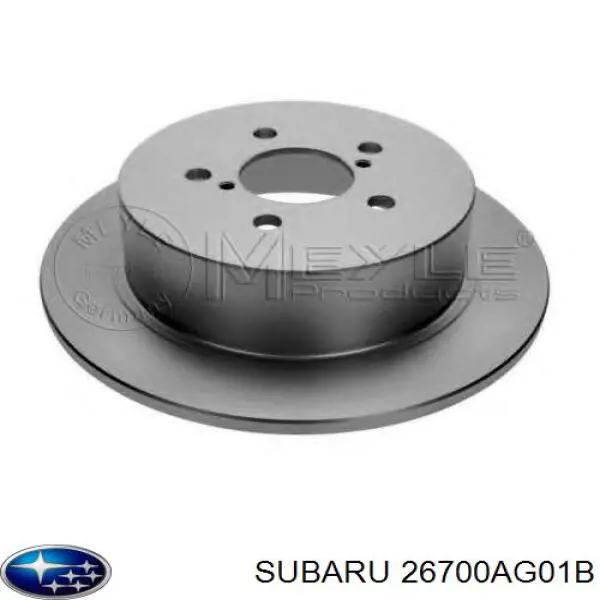Задні дискові гальма Subaru 26700AG01B ціна, від 36.81 USD