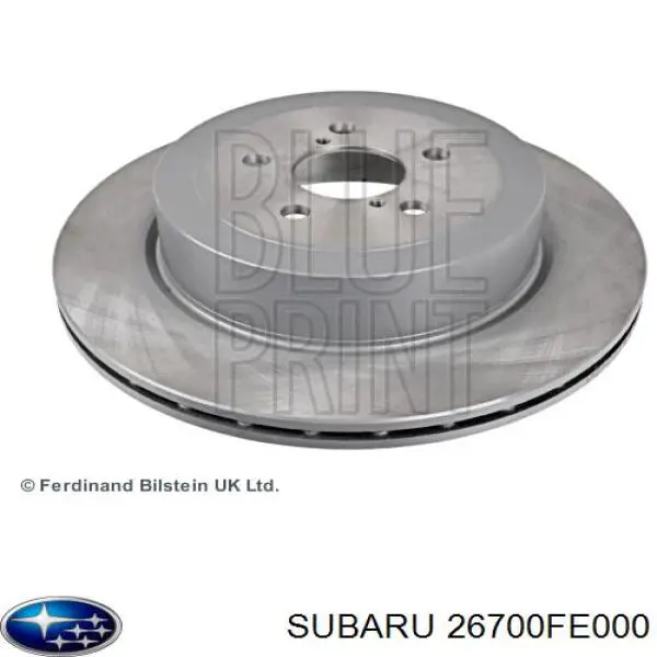 26700FE000 Subaru Дискові гальма