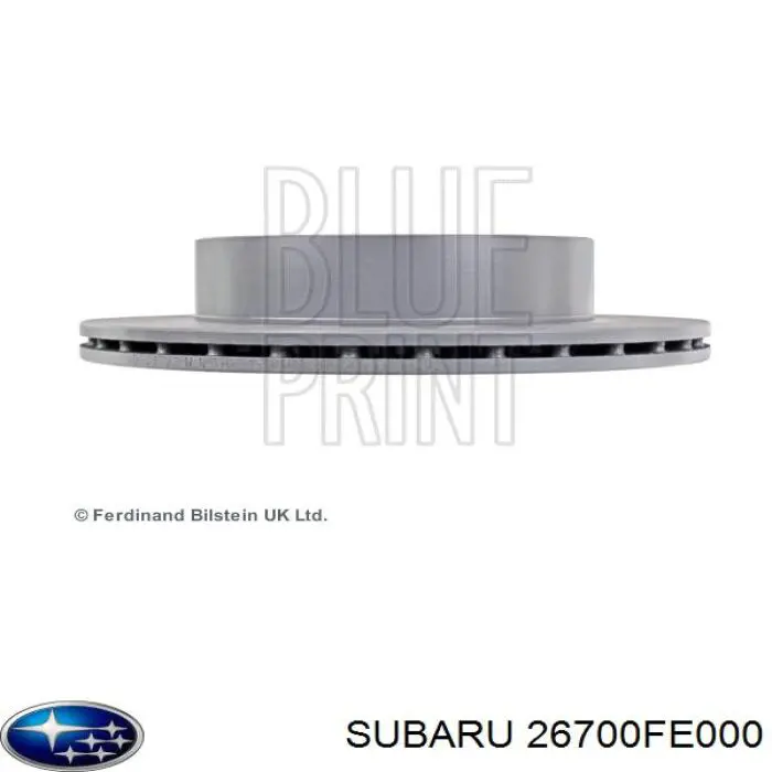 Задні дискові гальма Subaru 26700FE000 ціна, від 51.14 USD