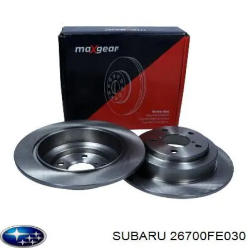 Купити 26700FE030 Subaru Диск заднього гальма