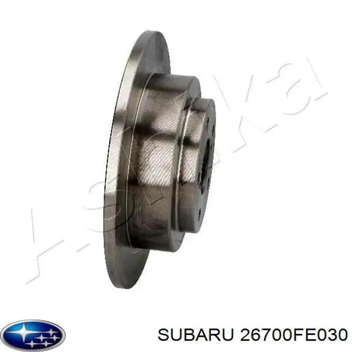Задні дискові гальма Subaru 26700FE030 ціна, від 1391.25 UAH