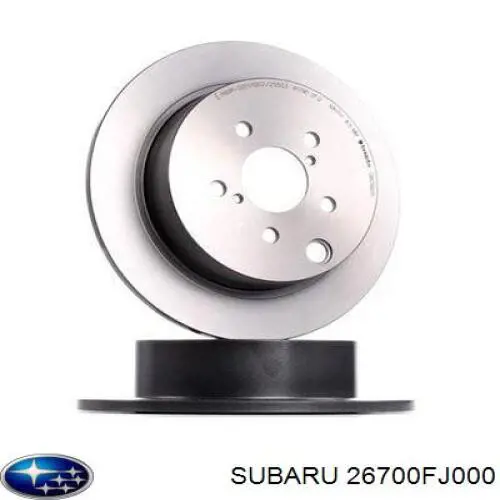 Задні дискові гальма Subaru 26700FJ000 ціна, від 12.70 USD