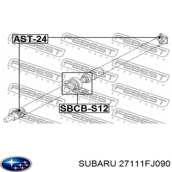  Subaru 27111FJ090 ціна, від 12.99 USD