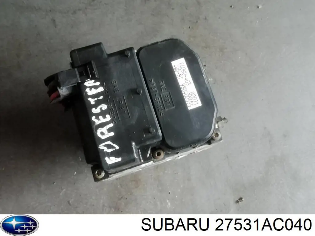 Блок АБС гідравлічний Subaru 27531AC040 ціна, від 121.33 USD