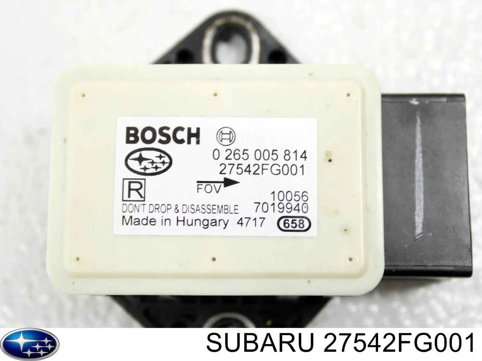 Датчик поперечного прискорення (ESP) Subaru 27542FG001 ціна, від 10.00 USD