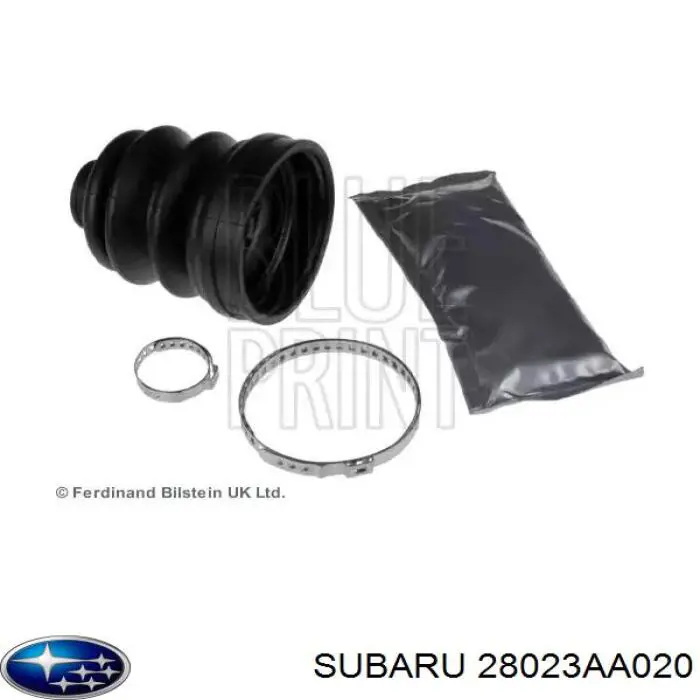 Пильник шарніра кутових швидкостей зовнішній передній Subaru 28023AA020 ціна, від 6.22 USD