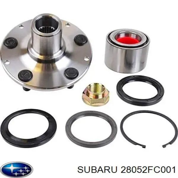 Маточини задніх коліс Subaru 28052FC001 ціна, від 31.74 USD