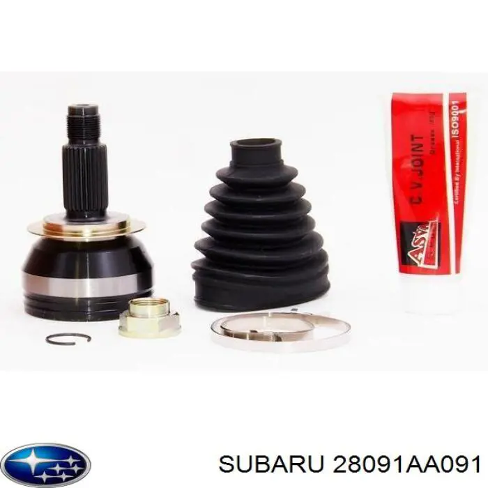 Граната колісна Subaru 28091AA091 ціна, від 29.62 USD