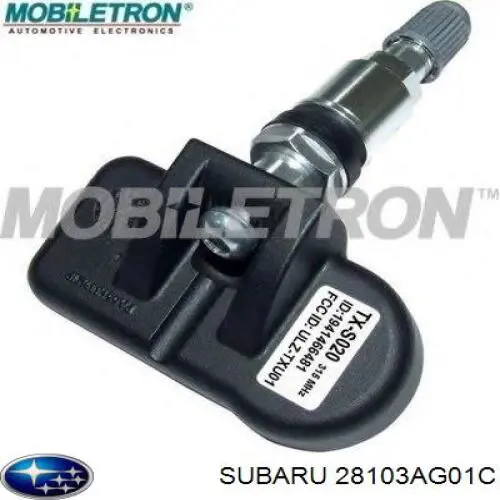28103AG01C Subaru датчик тиску повітря в шинах