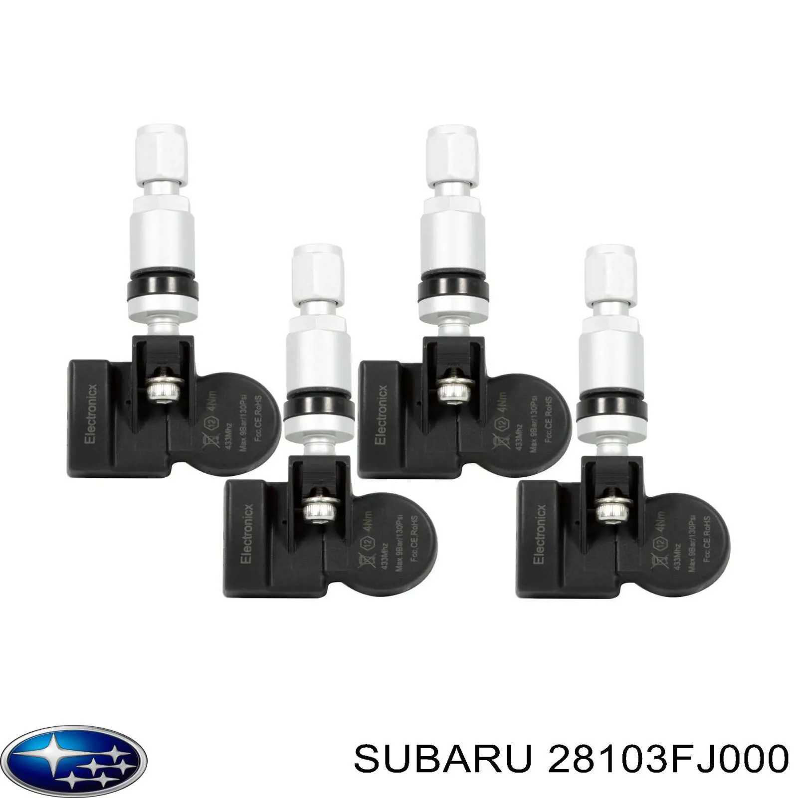 28103FJ000 Subaru датчик тиску повітря в шинах