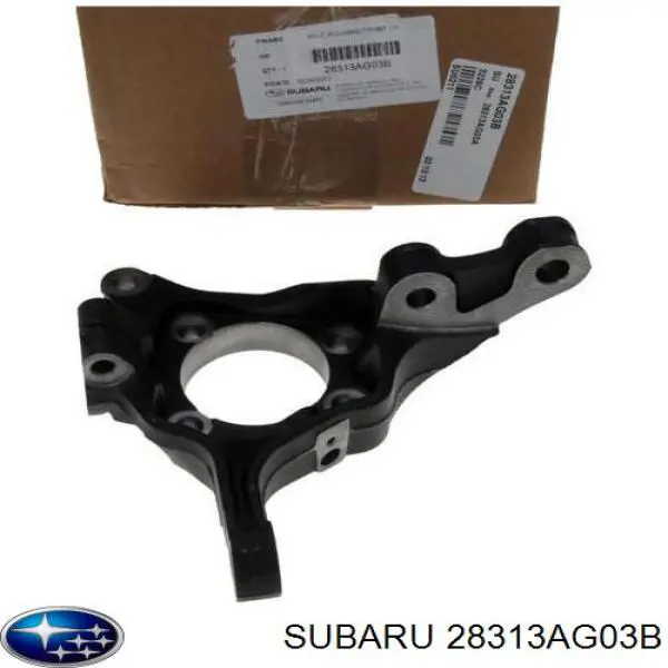 28313AG03B Subaru Цапфа - поворотний кулак передній, лівий