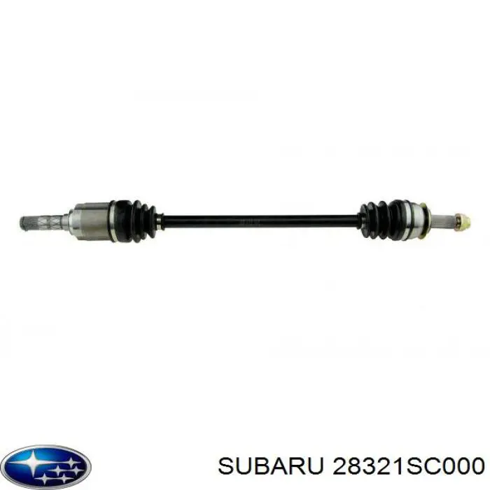 28321SC000 Subaru піввісь (привід передня)
