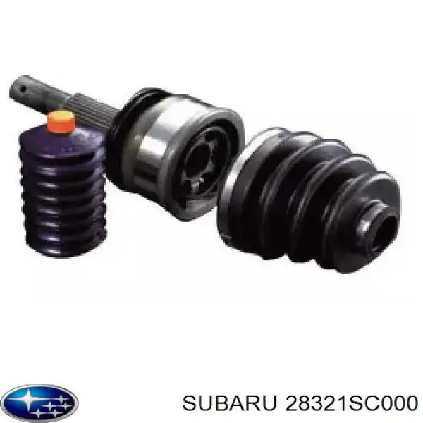 Вісь передня Subaru 28321SC000 ціна, від 67.22 USD
