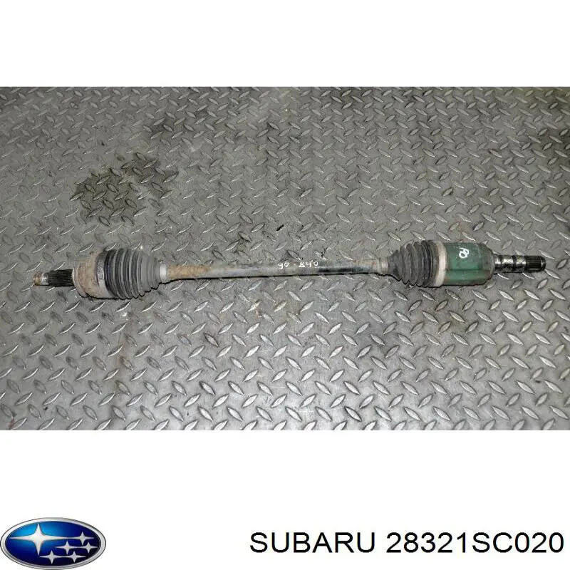 Купити 28321SC020 Subaru Вісь передня в зборі