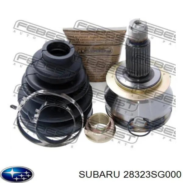 Пильник шарніра кутових швидкостей зовнішній передній Subaru 28323SG000 ціна, від 11.12 USD