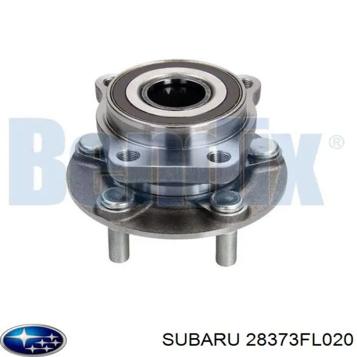 Маточина колеса передня Subaru 28373FL020 ціна, від 41.42 USD