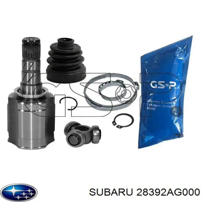 ШРКШ внутрішній, передній Subaru 28392AG000 ціна, від 34.81 USD