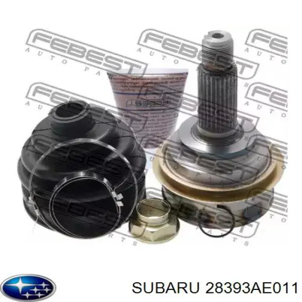 28393AE011 Subaru Граната зовнішня