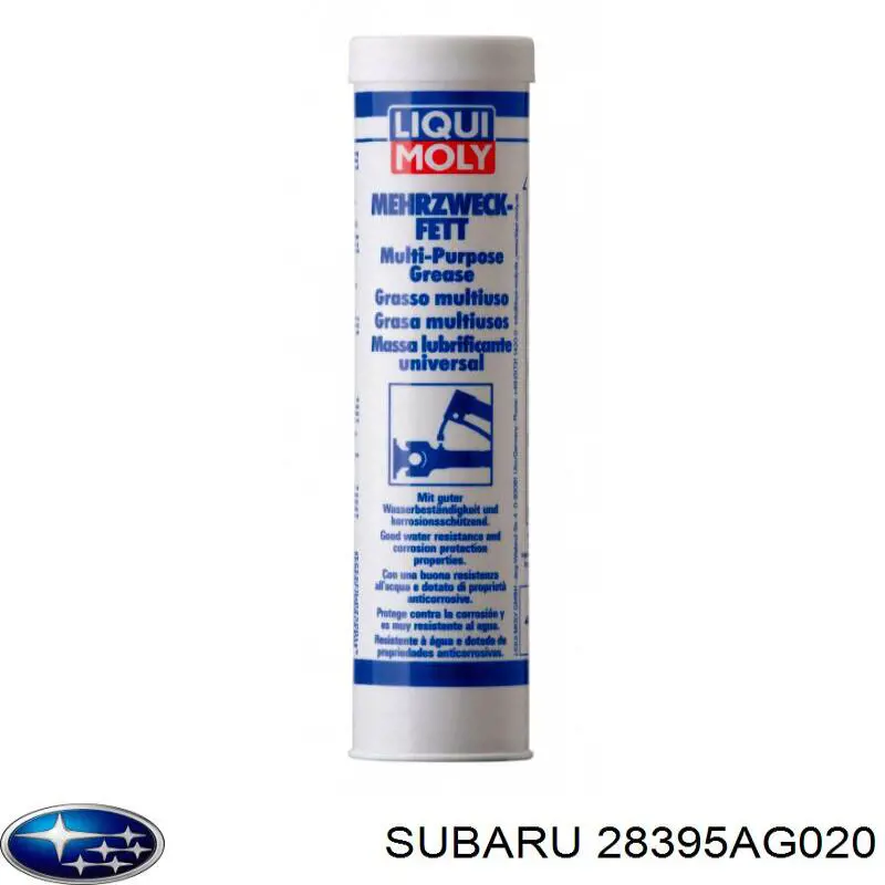 Мастило для підшипників і ШРКШ Subaru 28395AG020 ціна, від 3.07 USD