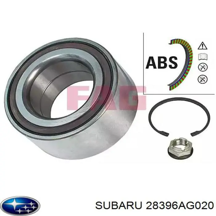 28396AG021 Subaru 