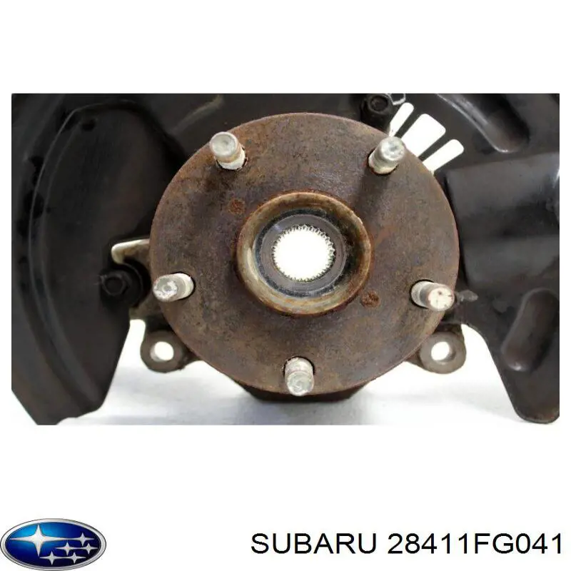 Цапфа - поворотний кулак заднім виходом, Subaru 28411FG041 ціна, від 43.83 USD