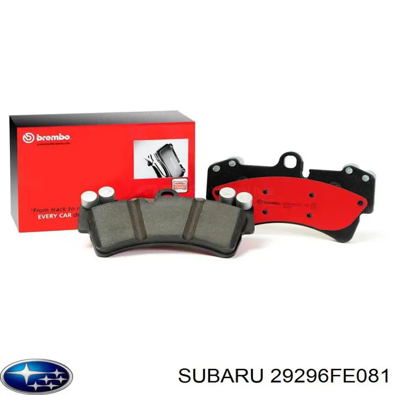 Тормозні колодки Subaru 29296FE081