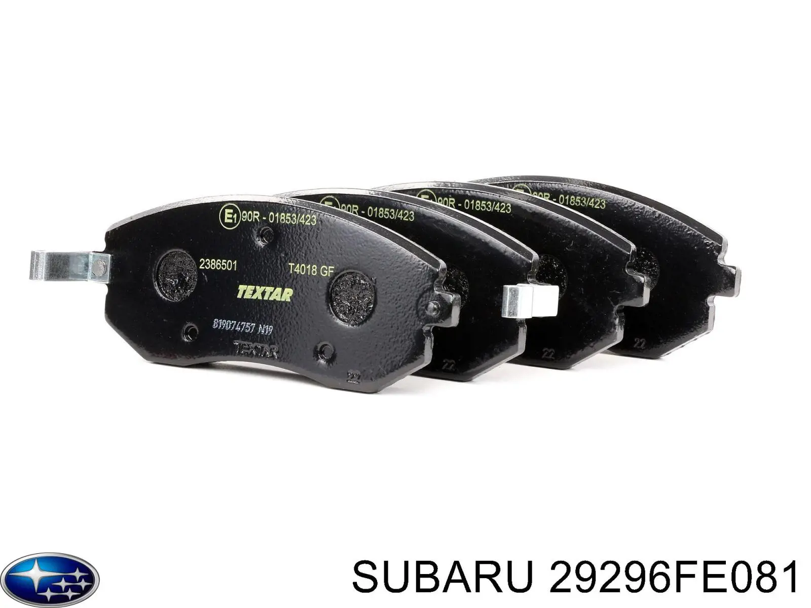 Гальмівні колодки Subaru 29296FE081 ціна, від 25.06 USD