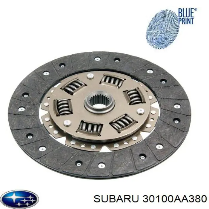 Диск зчеплення ведений Subaru 30100AA372