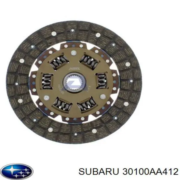 Диск зчеплення 30100AA372 Subaru
