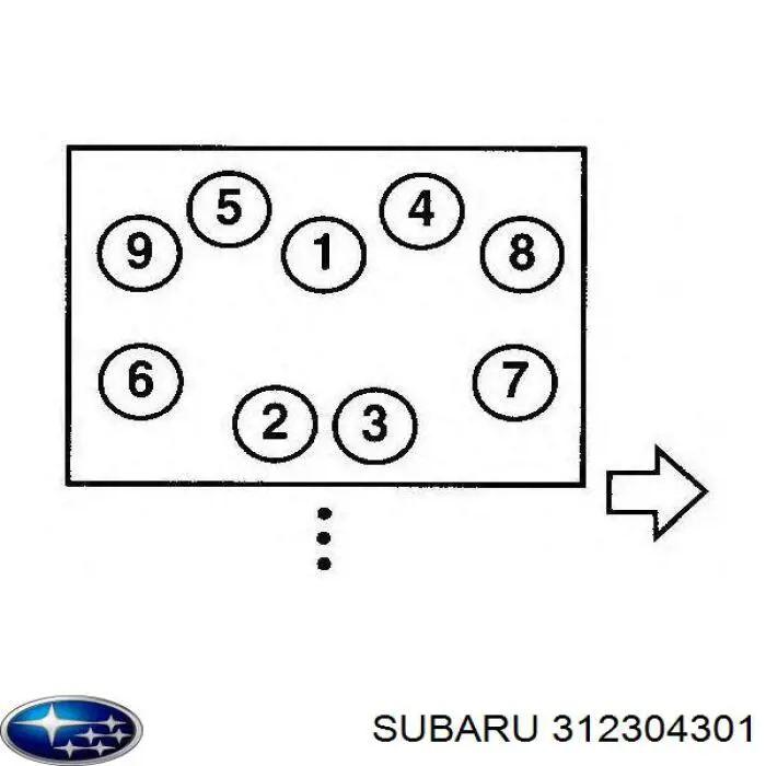Прокладка ГБЦ Subaru 11044AA180 ціна, від 19.31 USD