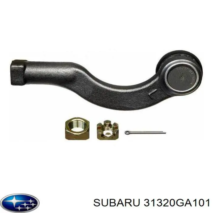 Наконечник рульовий Subaru 31320GA101 ціна, від 6.99 USD