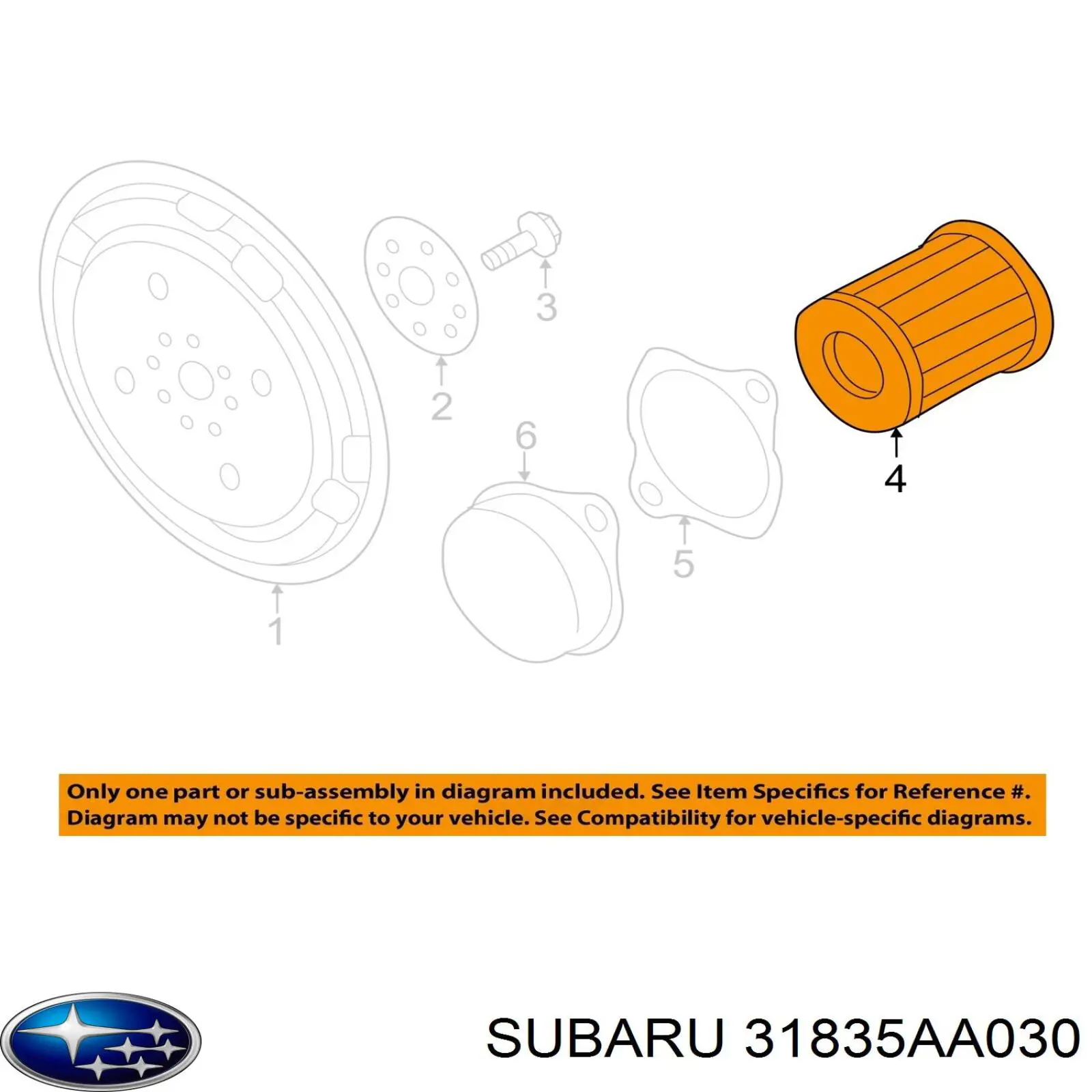 Фільтр АКПП 31835AA030 Subaru