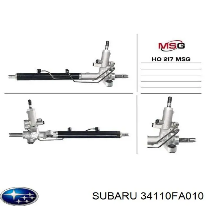 Управління рульове в зборі Subaru 34110AA080 ціна, від 303.33 USD