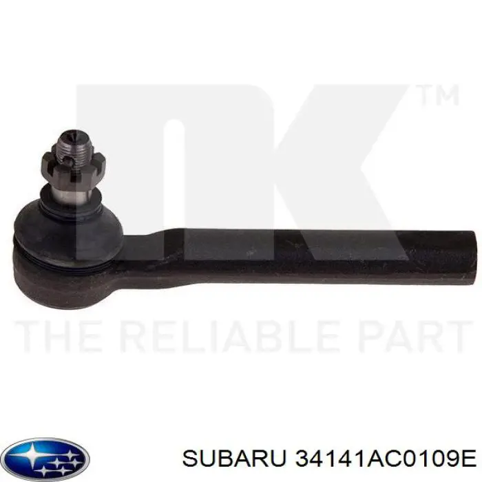 Наконечник рульовий Subaru 34141AC0109E ціна, від 7.05 USD