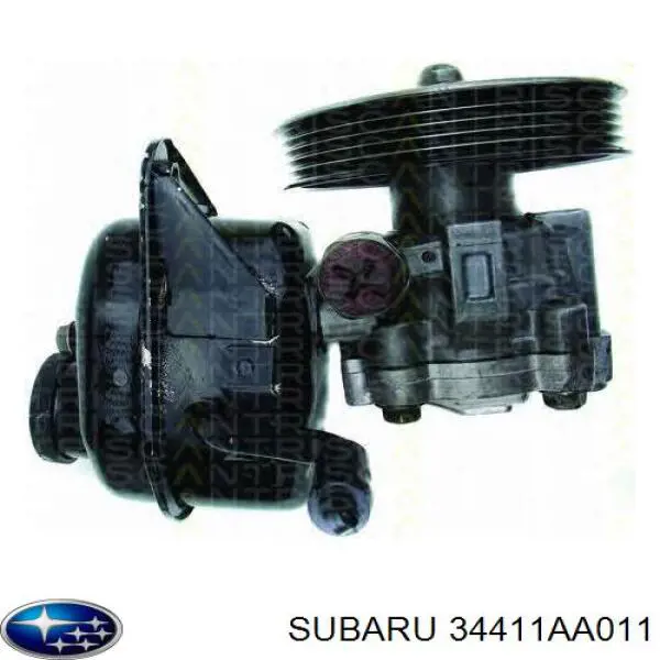 Насос гідропідсилювача керма (ГПК) Subaru Legacy 1 (BC) (Субару Легасі)