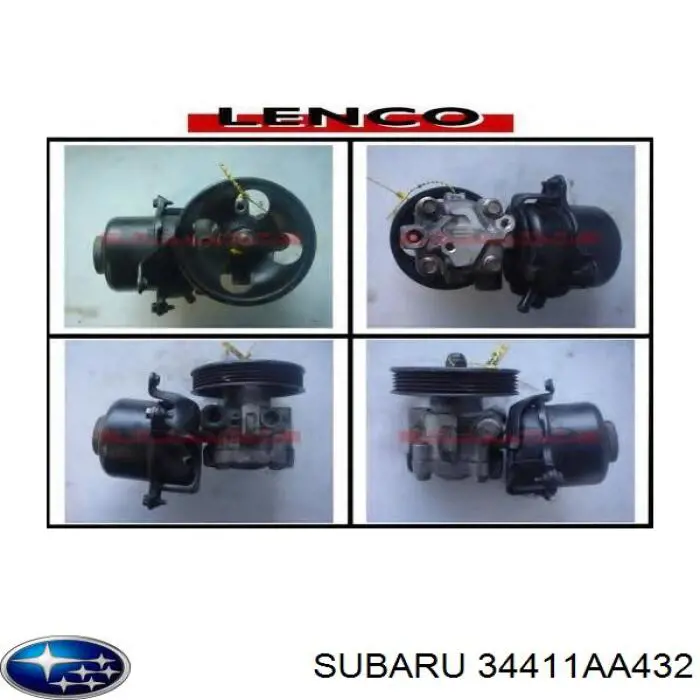 Насос ГПК Subaru 34411AA431 ціна, від 421.86 USD