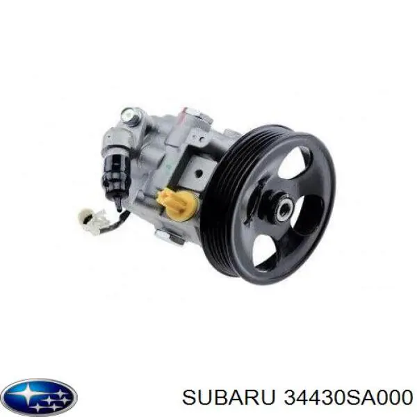 34430SA000 Subaru насос гідропідсилювача керма (гпк)