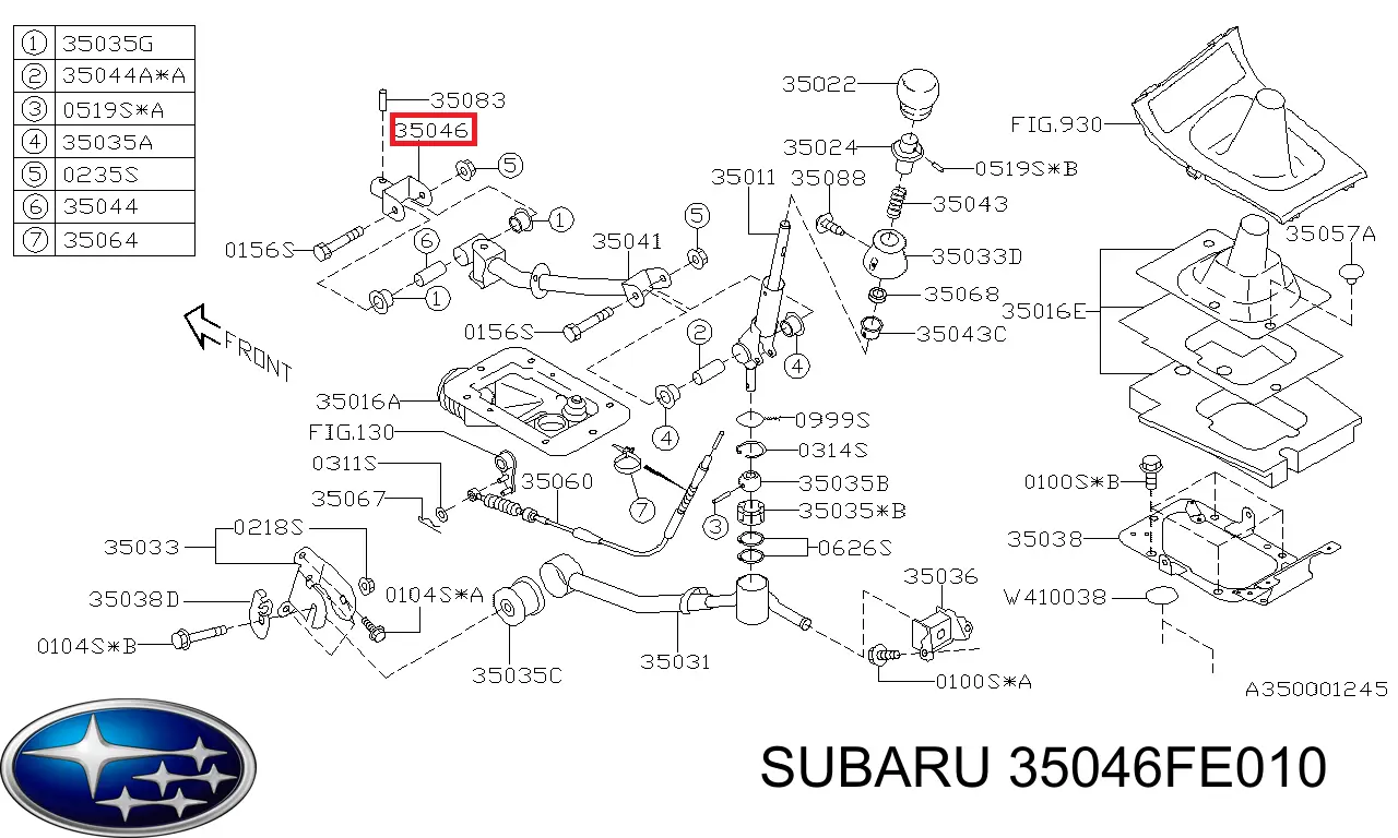  Subaru 35046FE010 ціна, від 35.63 USD
