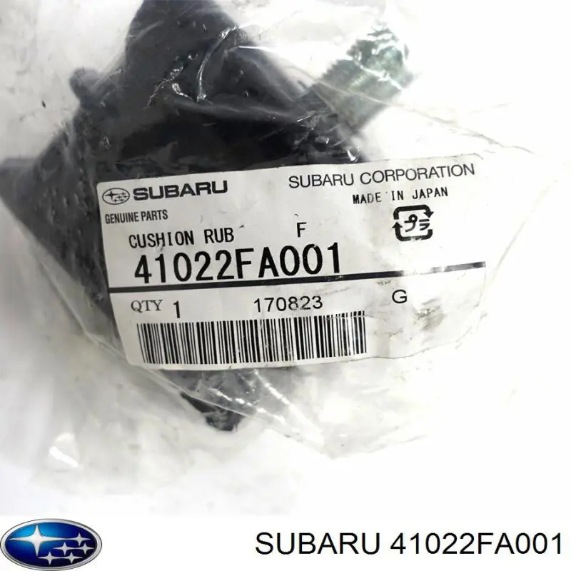 41022FA001 Subaru Подушка передньої опори двигуна