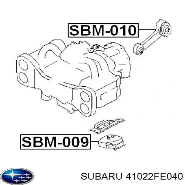  Subaru 41022FE040 ціна, від 31.64 USD