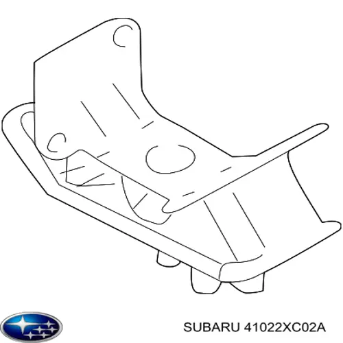 41022XC02A Subaru Опора кпп