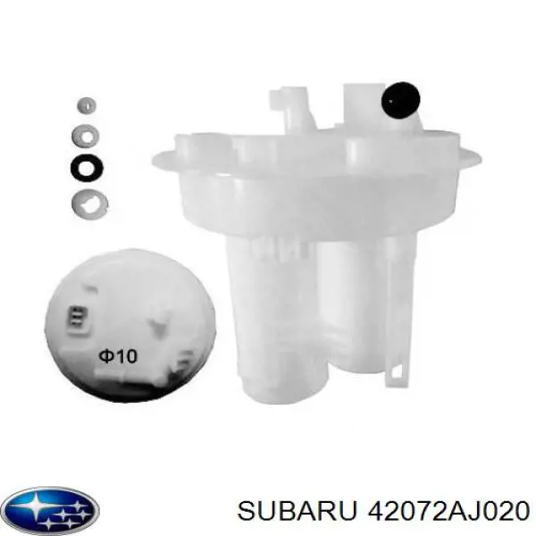 Фільтр тонкого очищення палива Subaru 42072AJ020 ціна, від 32.96 USD