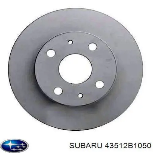 Гальмівні диски передні 43512B1050 Subaru